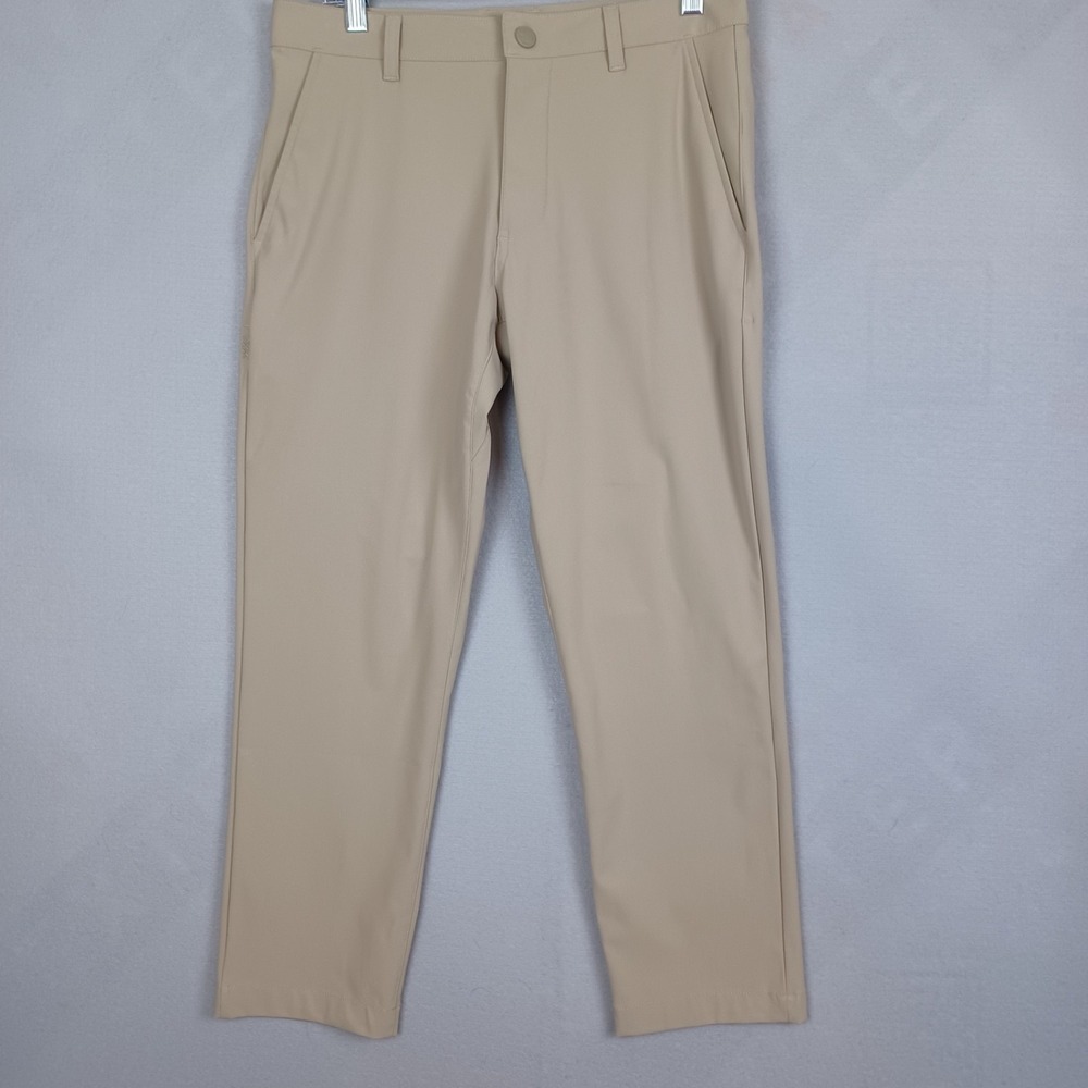 Rhone Pants Mens 30 Commuter Slim Performance Jogger Zip Ankle Run Gym Golf